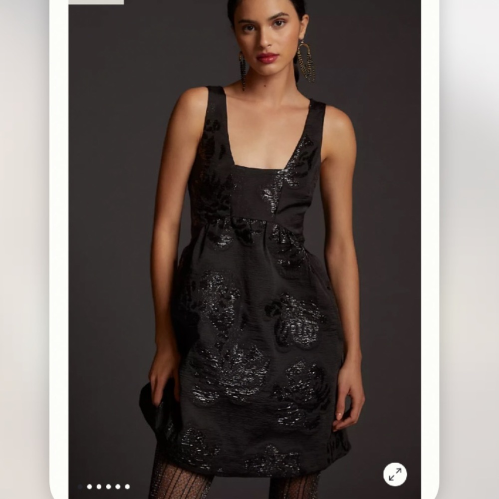 NWT Anthropologie Maeve Jacquard Mini Dress